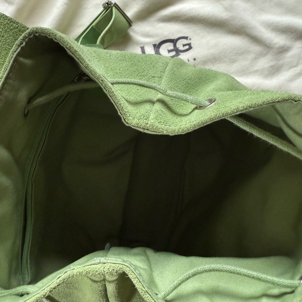 Ugg Mini Suede Backpack Kermit Green - image 7